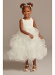 Organza Ruffle Skirt Flower Girl Dress  WG1407