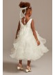 Organza Ruffle Skirt Flower Girl Dress  WG1407