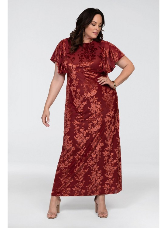 Parisian Dream Velvet Plus Size Gown Kiyonna 12190903