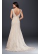 Petite Beaded Lace Wedding Dress with Cap Sleeves  Collection 7T9612