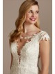 Petite Sheath Wedding Dress with Beaded Swag Back  7SWG884