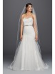 Petite Strapless Mermaid Tulle Wedding Dress  Collection 7WG3791