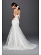 Petite Strapless Mermaid Tulle Wedding Dress  Collection 7WG3791