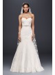 Petite Strapless Wedding Dress with Beaded Sash  Collection 7V3680