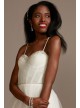 Pleated Bodice Tulle Strapless Tall Wedding Dress DB Studio 4XLWG4039