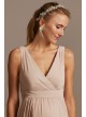 Pleated Tank Chiffon Maternity Bridesmaid Dress  F20166