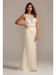 Plunge Illusion Chantilly Lace Wedding Dress Melissa Sweet MS251214