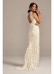 Plunge Illusion Chantilly Lace Wedding Dress Melissa Sweet MS251214