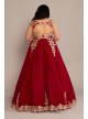 Plus Metallic Lace Tulle Quince Dress with Keyhole Fifteen Roses 8FR2104