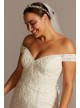 Plus Size Beaded Lace Mermaid Wedding Dress  4XL8XTCWG808