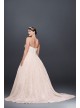 Plus Size Wedding Ball Gown with Lace Appliques  8CWG749