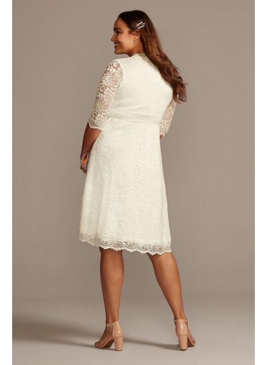 Plus Size Wedding Belle Short Dress Kiyonna DB19150905