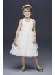 Point dEsprit Flower Girl Dress with Heart Detail  CR1397