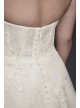 Rose Lace Plus Size Ball Gown Wedding Dress  8CWG803