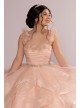 Ruffle Tulle Quince Dress with Convertible Straps Fifteen Roses FR2101