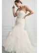 Ruffled Organza Plus Size Mermaid Wedding Dress  Collection 9WG3832