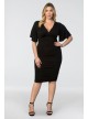 Rumor Plus Size Ruched Dress Kiyonna 13121806