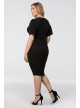 Rumor Plus Size Ruched Dress Kiyonna 13121806