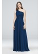 Satin Crepe One-Shoulder Bridesmaid Dress  OC290063