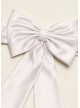 Satin Flower Girl Sash with Back Bow  S1041