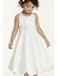 Satin Tank Bubble Dress with Flower Detail  KP1311