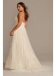 Scalloped A-Line Plus Size Wedding Dress Melissa Sweet 8MS251177