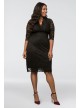 Scalloped Boudoir Lace Plus Size Cocktail Dress Kiyonna 12060902