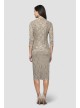 Sequin Lace Petite Tea-Length Dress and Jacket Alex Evenings 212264