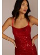 Sequin Mini Dress with Removable Skirt Jules and Cleo D24NY22088