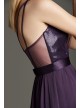 Sequin and Chiffon One-Shoulder Bridesmaid Dress  VW360460S