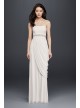 Sheath Wedding Dress with Beading and Side Drape DB Studio SDWG0417