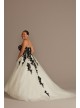 Sheer Lace and Tulle Plus Size Wedding Dress  Collection 9WG3861