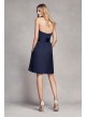 Short Strapless Bridesmaid Dress with Belt  VW360306