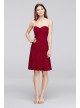 Short Sweetheart Neckline Bridesmaid Dress  F19217