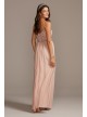 Skinny Strap Beaded Bodice Gown Jump 11536