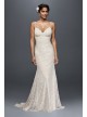 Soft Lace Wedding Dress with Low Back Galina 4XLWG3827