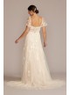 Soft Tulle Flutter Sleeve Mermaid Wedding Gown Melissa Sweet MS251252