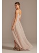 Spaghetti Strap Chiffon Overskirt Bridesmaid Dress  F20077