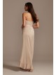 Spaghetti Strap Crepe Ruffle Bridesmaid Dress  F20208