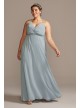 Spaghetti Strap Full Skirt Bridesmaid Dress  F20064