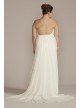 Spaghetti Strap Lace Plus Size Wedding Gown DB Studio 9WG4063