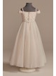 Sparkle Organza Flower Girl Dresses,aaa00f Girl Dress with Applique DB Studio WG1421