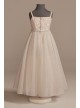 Sparkle Organza Flower Girl Dresses,aaa00f Girl Dress with Applique DB Studio WG1421