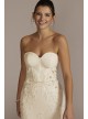 Sparkling Corset Bodice Petite Wedding Gown Galina Signature 7SWG920