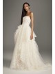 Stencil Sequin Lightweight Ball Gown Wedding Dress  VW351487