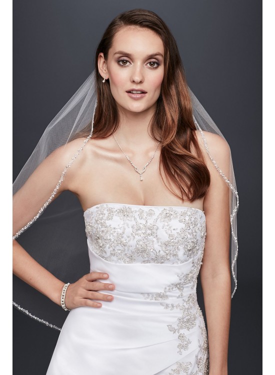 Strapless A-line Wedding Dress with Side Drape  Collection V9665