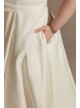 Strapless Plus Size Satin Wedding Dress with Slit DB Studio 9WG4017