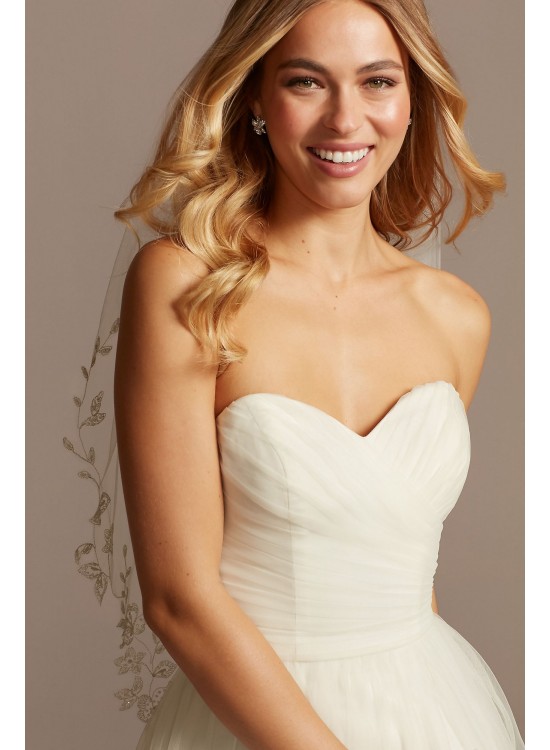 Strapless Sweetheart Tulle Wedding Dress  Collection WG3802