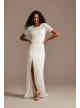 Stretch Lace Wedding Separates Skirt with Slit DB Studio DS150828