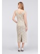 Stretch Sequin Lace Tank Dress and Matching Jacket  9896